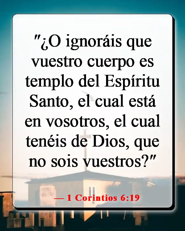 Versículos de la Biblia sobre sentir la presencia de Dios (1 Corintios 6:19)