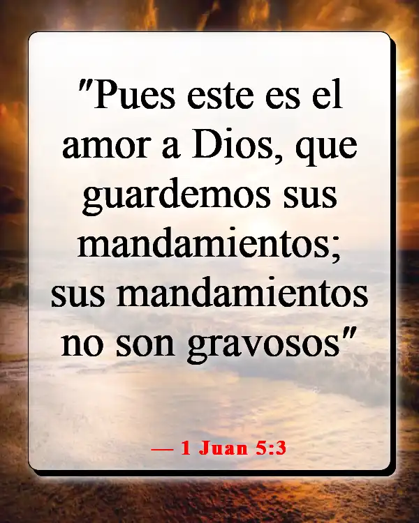 Versículos bíblicos sobre ser más como Jesús (1 Juan 5:3)