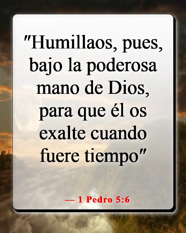 Humíllate en la presencia del Señor (1 Pedro 5:6)