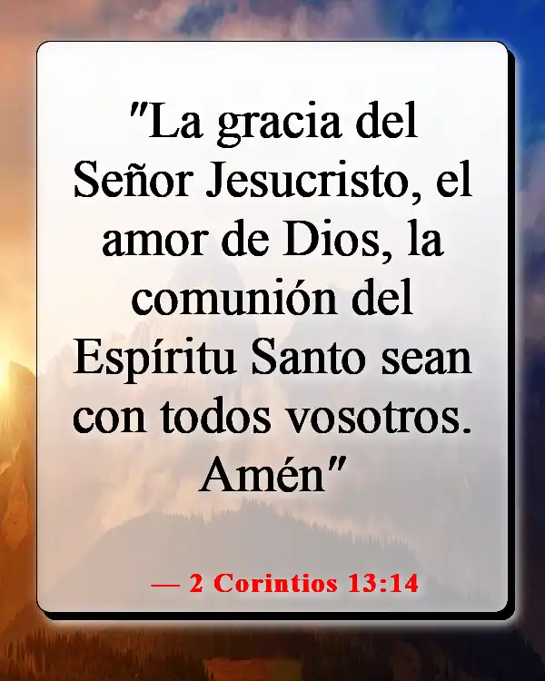 Versículo de la Biblia sobre la relación íntima con Dios (2 Corintios 13:14)