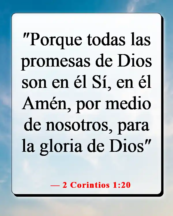 Versículos bíblicos sobre el destino (2 Corintios 1:20)