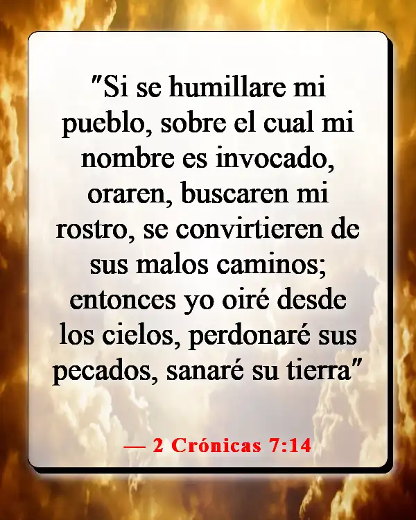 Humíllate en la presencia del Señor (2 Crónicas 7:14)