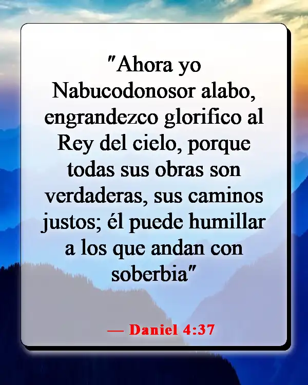 Humíllate en la presencia del Señor (Daniel 4:37)