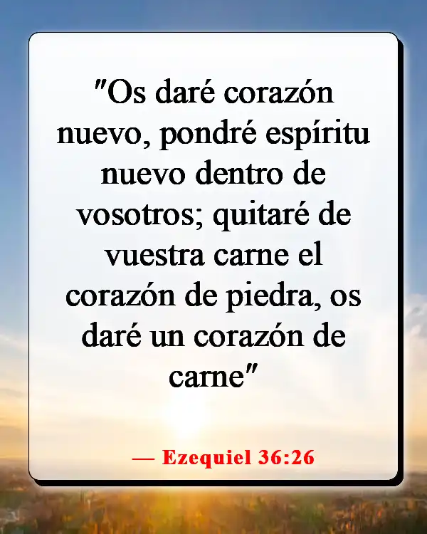 Versículos bíblicos sobre el destino (Ezequiel 36:26)