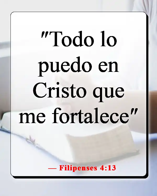 Versículos de la Biblia sobre cómo Dios te envía a la persona correcta (Filipenses 4:13)