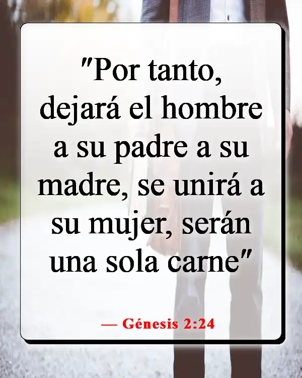 Versículos bíblicos sobre esperar para el matrimonio (Génesis 2:24)