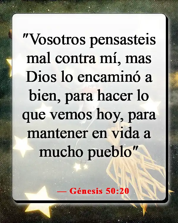 Versículos bíblicos sobre el destino (Génesis 50:20)