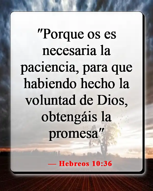 Versículos bíblicos sobre el destino (Hebreos 10:36)