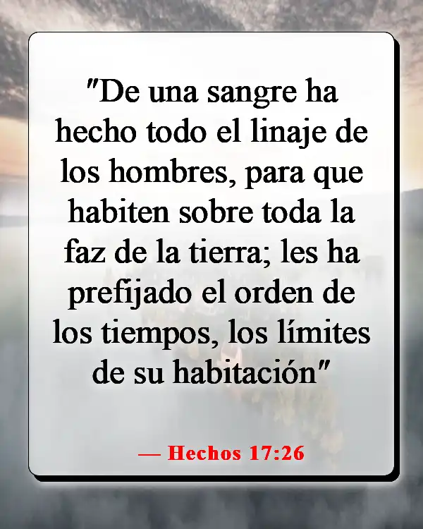 Versículos bíblicos sobre el destino (Hechos 17:26)