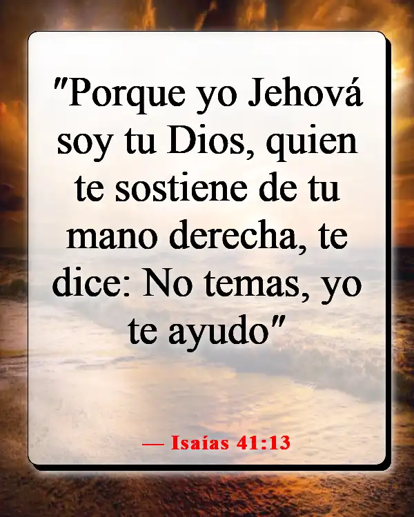 Versículos de la Biblia sobre cómo Dios te envía a la persona correcta (Isaías 41:13)