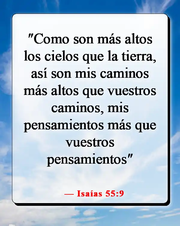 Versículos de la Biblia sobre la transformación de tu mente (Isaías 55:9)