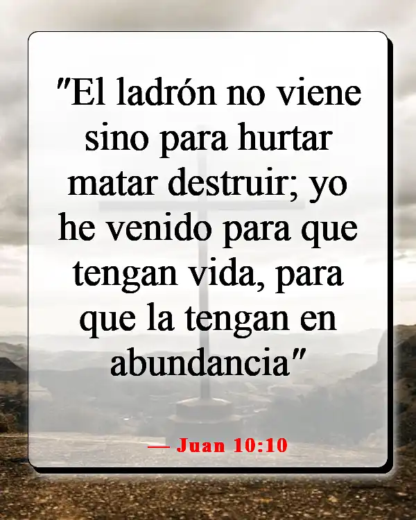 Versículos bíblicos sobre el destino (Juan 10:10)