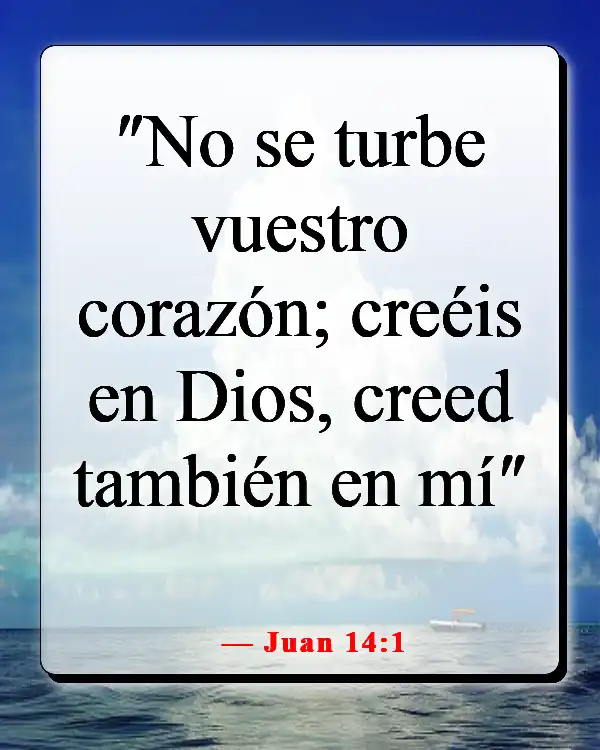 Versículos de la Biblia sobre creer sin ver (Juan 14:1)