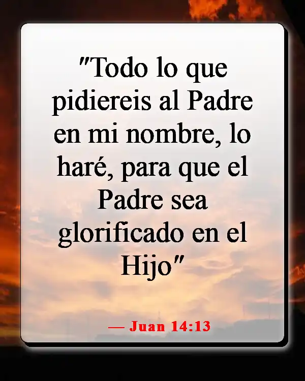 Versículo de la Biblia: Con Dios, todas las cosas son posibles (Juan 14:13)