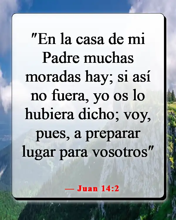 Versículos de la Biblia sobre la esperanza del cielo (Juan 14:2)