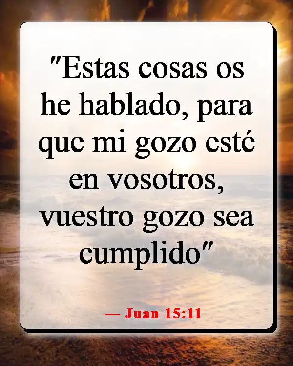 Versículo de la Biblia para hacerte sentir mejor (Juan 15:11)