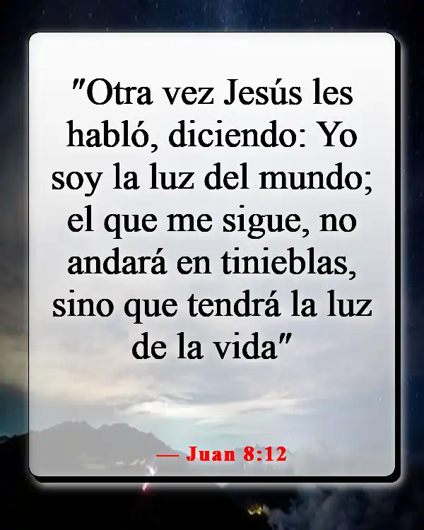 Versículos bíblicos sobre el destino (Juan 8:12)