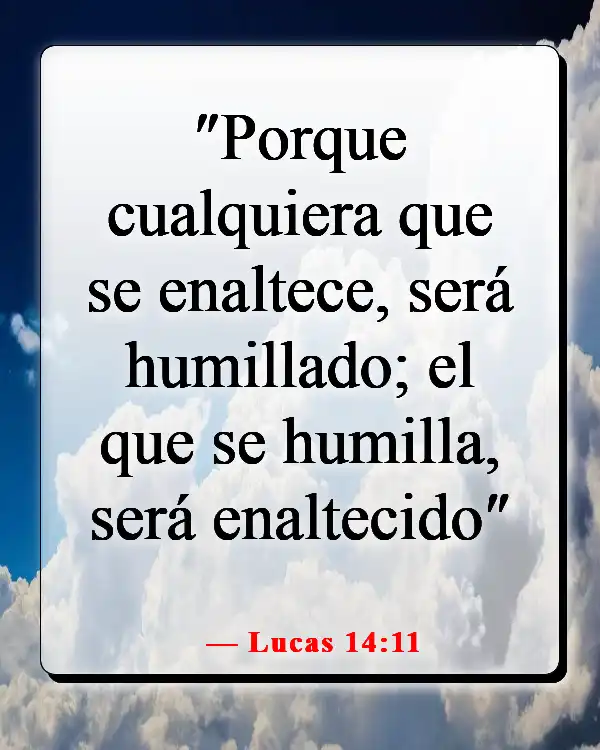 Humíllate en la presencia del Señor (Lucas 14:11)