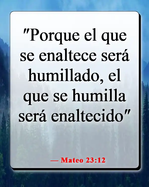 Humíllate en la presencia del Señor (Mateo 23:12)