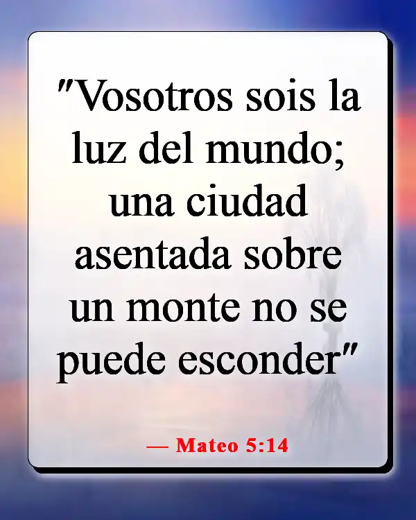 Versículos bíblicos sobre el destino (Mateo 5:14)