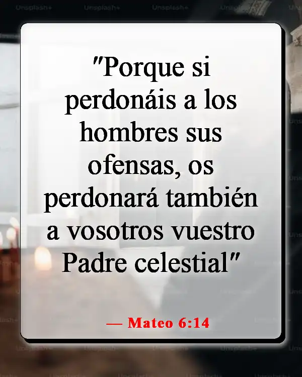 Versículos de la Biblia sobre ser amable (Mateo 6:14)