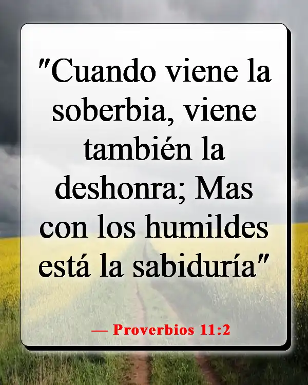 Humíllate en la presencia del Señor (Proverbios 11:2)