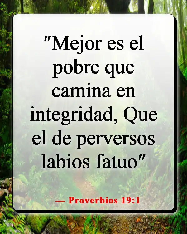 Versículos de la Biblia sobre la virtud (Proverbios 19:1)