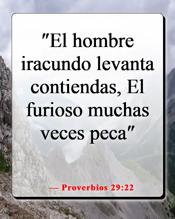 Versículos de la Biblia sobre elegir a los amigos correctos (Proverbios 29:22)