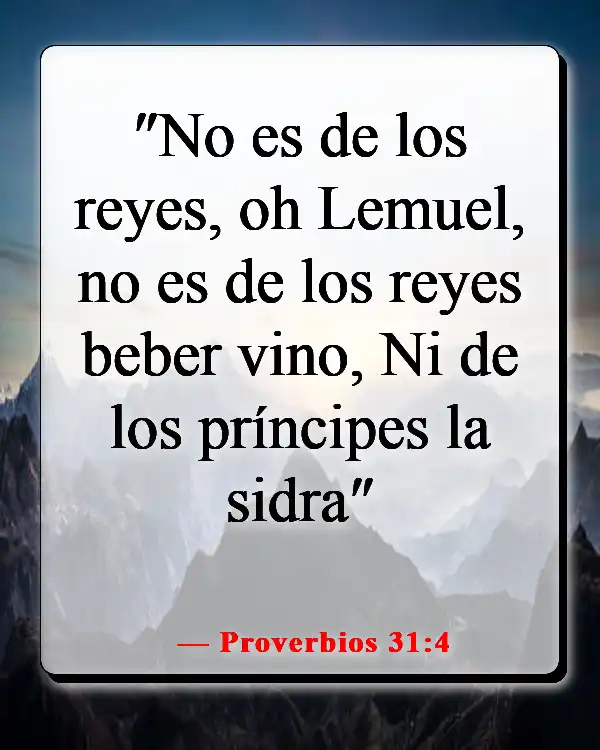 Versículos de la Biblia sobre la mujer sabia (Proverbios 31:4)