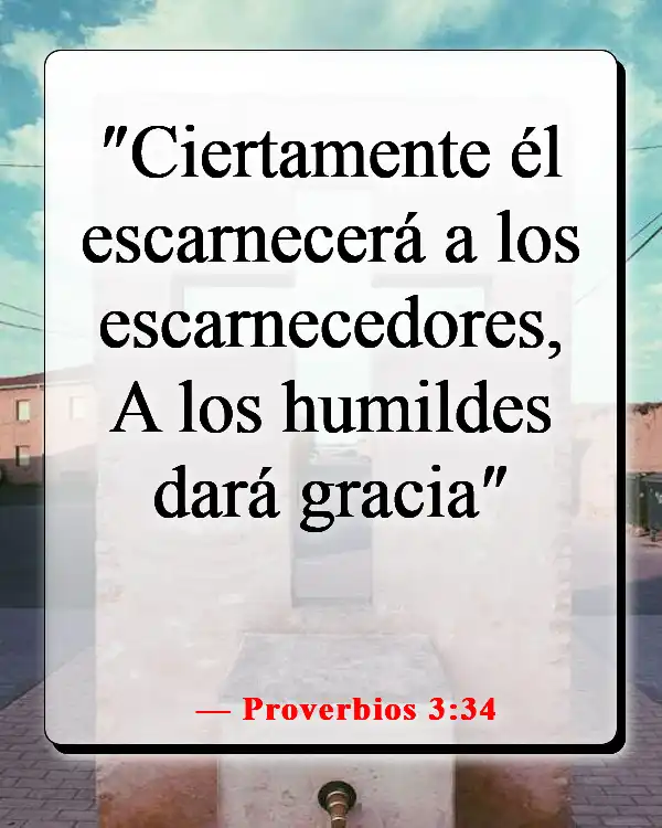 Humíllate en la presencia del Señor (Proverbios 3:34)