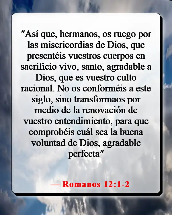 Versículos bíblicos sobre esperar para el matrimonio (Romanos 12:1-2)