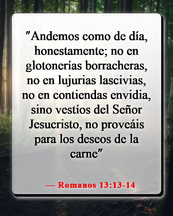 Versículos de la Biblia sobre elegir a los amigos correctos (Romanos 13:13-14)