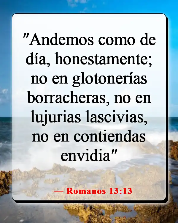 Versículos de la Biblia sobre la virtud (Romanos 13:13)