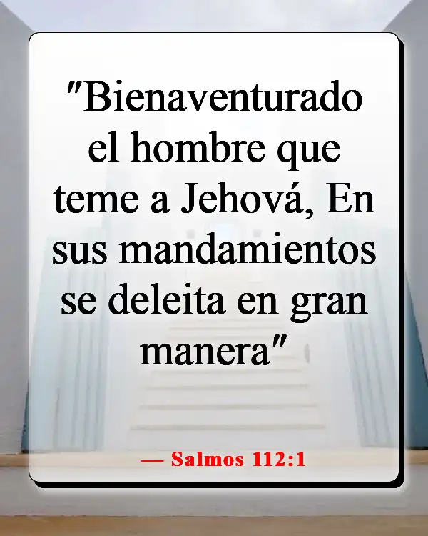 Versículos bíblicos sobre hombres piadosos (Salmos 112:1)