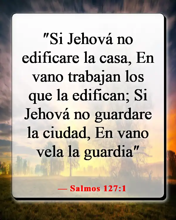 Versículos de la Biblia sobre cómo Dios te envía a la persona correcta (Salmos 127:1)