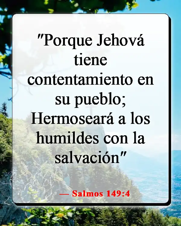 Humíllate en la presencia del Señor (Salmos 149:4)