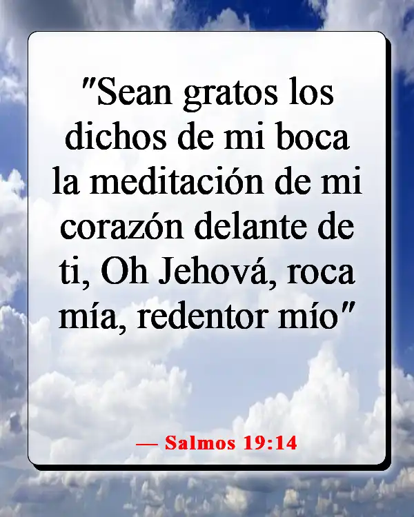 Versículos de la Biblia sobre la sanación de la mente (Salmos 19:14)