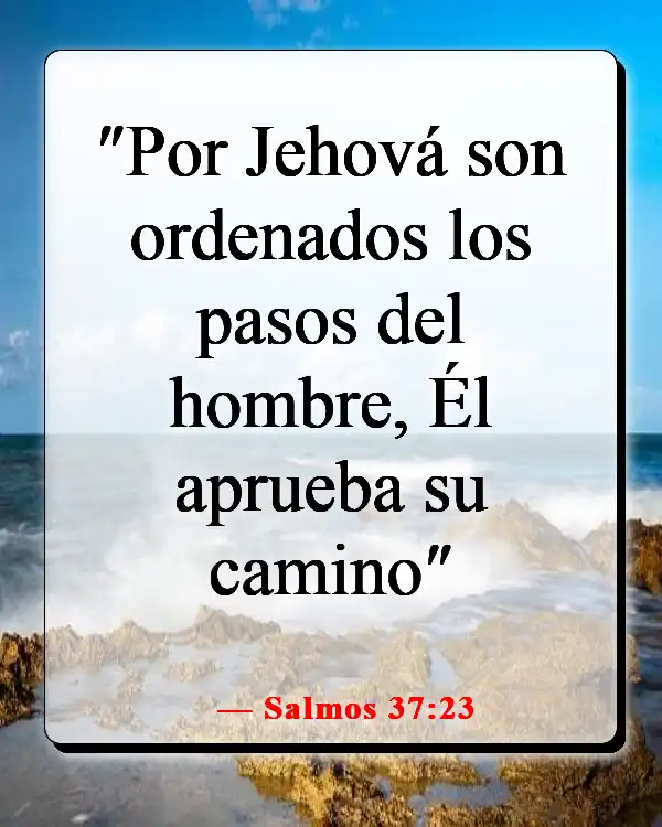 Versículos bíblicos sobre el destino (Salmos 37:23)