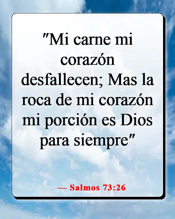 Versículos de la Biblia sobre cómo Dios te envía a la persona correcta (Salmos 73:26)