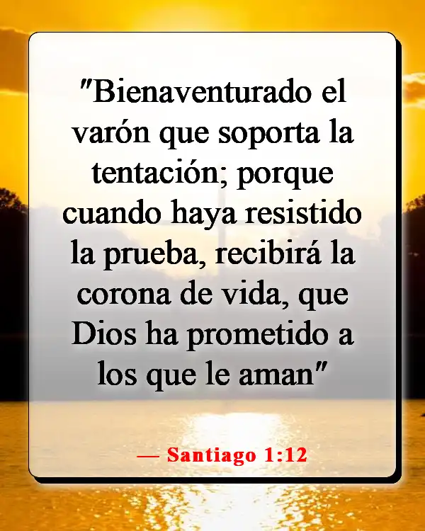 Versículos de la Biblia sobre la esperanza en tiempos difíciles (Santiago 1:12)