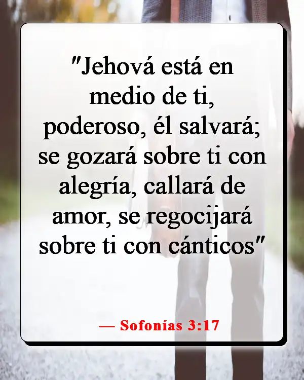 Versículo de la Biblia sobre la relación íntima con Dios (Sofonías 3:17)